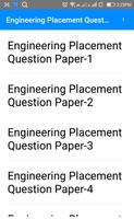 Engineering Placement Questions Papers Plakat