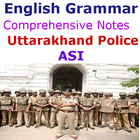 Uttarakhand Police ASI complete English grammar icône
