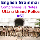 Uttarakhand Police ASI complete English grammar icon