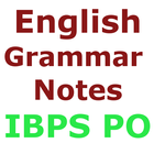 IBPS PO अंग्रेज़ी व्याकरण  Notes biểu tượng