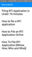 Procedure for Filing RTI appliction , Guideline تصوير الشاشة 3