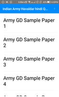 Indian Army Haveldar Previous Questions papers poster