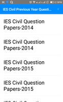 Previous Year IES Civil Questions Papers โปสเตอร์