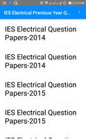 Previous Year IES Electrical Questions Papers Affiche