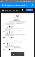 IIT JE Advance Last Year  Questions Papers スクリーンショット 2