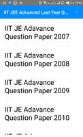 IIT JE Advance Last Year  Questions Papers اسکرین شاٹ 3