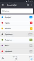 برنامه‌نما Shopping list عکس از صفحه