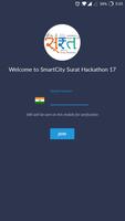 SmartCity Surat Hackathon 17 постер