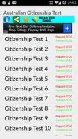 Australian Citizen Test 2018 poster