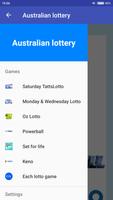 TattsLotto Oz Lotto Powerball Set for life Affiche