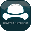 ”Curve Text Photo Editor
