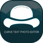 Curve Text Photo Editor icon