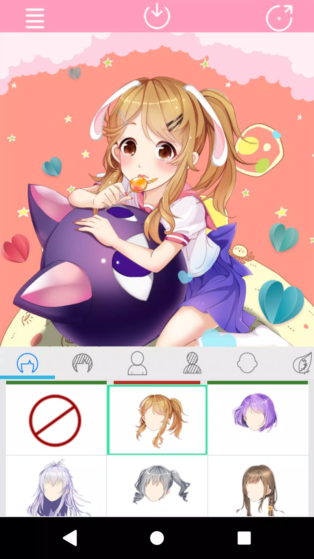 Kawaii Animes Girls APK pour Android Télécharger