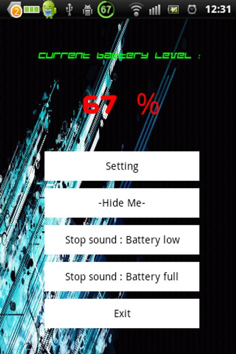 Battery sound notification на русском языке