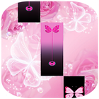 Pink Butterfly Piano Tiles आइकन