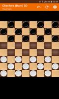 Checkers (Dam) 3D पोस्टर