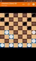 Checkers (Dam) 3D تصوير الشاشة 1