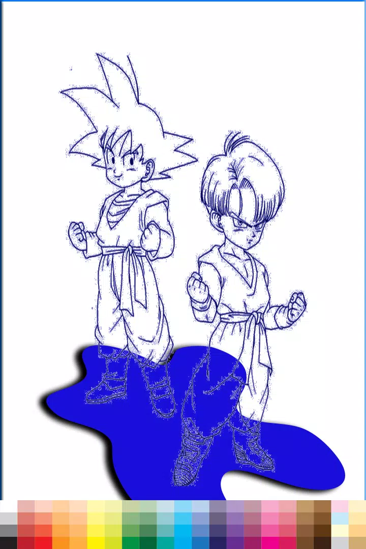 Explore seu lado criativo com Dragon Ball Z para Colorir! e Imprimir -  Pintar Grátis Online