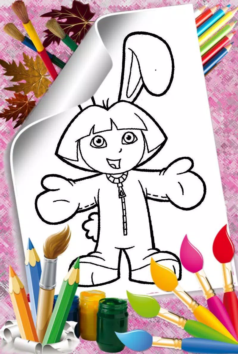 Princess Dora Coloring Pages Printable