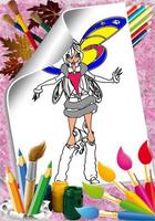 Coloring Pages Bloom Winx screenshot 4