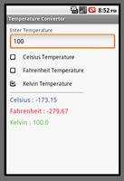 Temperature Converter capture d'écran 3