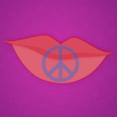 Kiss for Love &amp; Peace icon