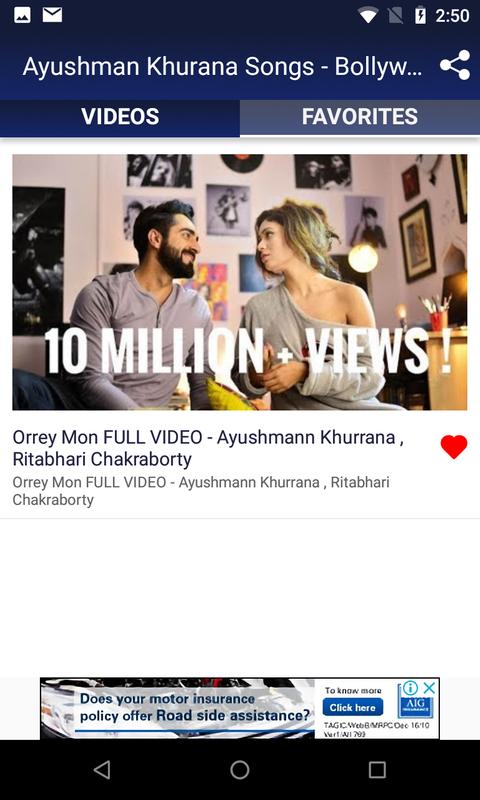 songs of ayushman khurana download Ayushman khurana videos for android apk download.