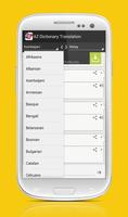 AZ Dictionary Translation capture d'écran 2