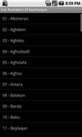 Car numbers of Azerbaijan screenshot 1