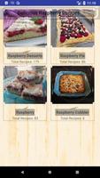Poster Delicious Raspberry Recipes