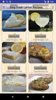 Easy Fresh Lemon Recipes โปสเตอร์