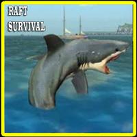 Hero in Raft Survival Affiche