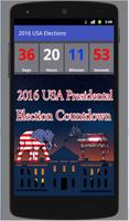 2016 USA Election Countdown โปสเตอร์