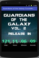 Countdown to Guardians Vol. 2 ポスター