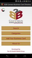 B2B Connect Business Card poster