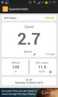 Speedometer km/h - mph Simple تصوير الشاشة 1