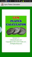 Gym Plates Calculator Affiche