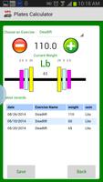 Gym Plates Calculator capture d'écran 2