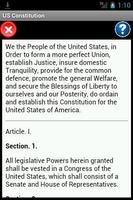 US Constitution Reader 海报