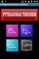 Pythagoras theorem calculator Affiche