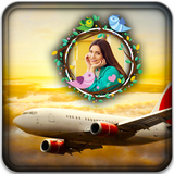 Airplane Photo Frames Zeichen