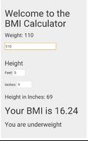 BMI Calculator screenshot 1