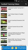 Football Training Videos Affiche