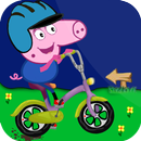 papa pig bike APK
