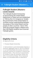 Scholarship Nepal capture d'écran 2