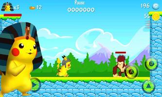 Pikachu Pharaoh Run Dash اسکرین شاٹ 3