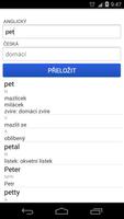 Czech English Dictionary capture d'écran 1