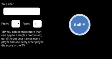 Die Roller for Chromecast स्क्रीनशॉट 2