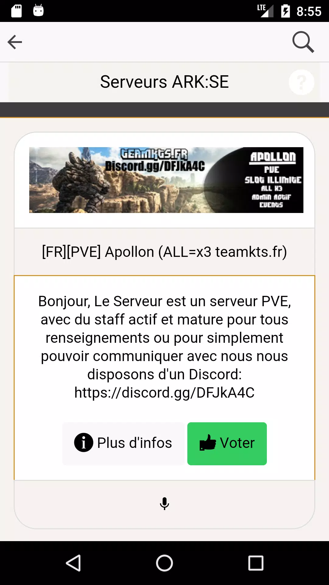 Top Serveurs APK for Android Download