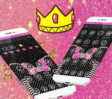Pink Bow Minny Theme اسکرین شاٹ 1